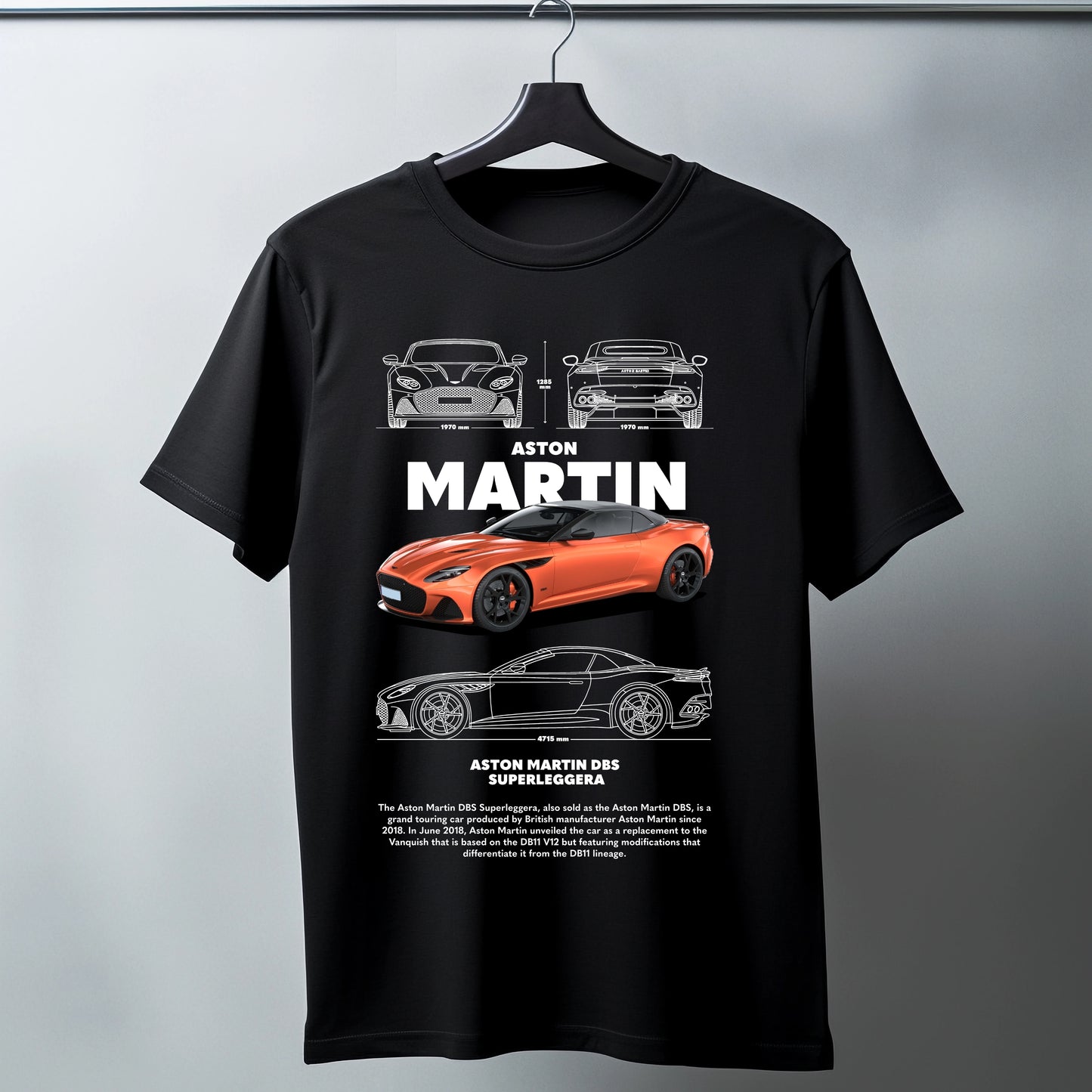 Aston Martin DBS Superleggera Tee Shirt