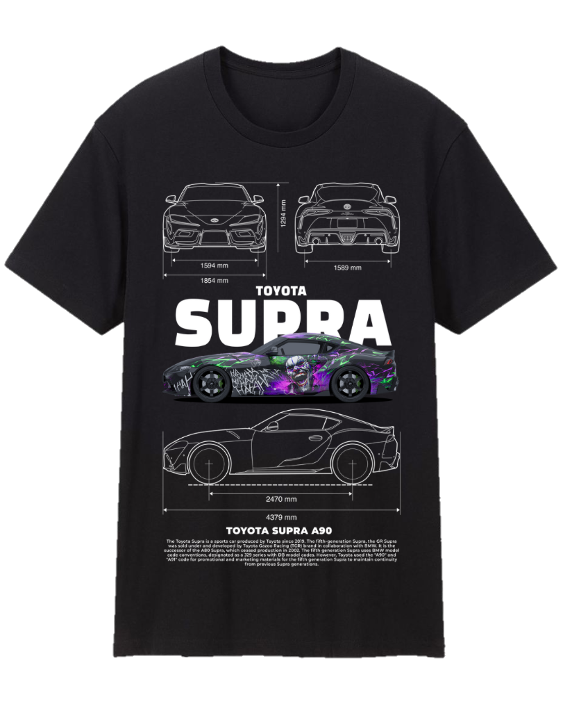 Toyota Supra A90 The Joker Tee Shirt