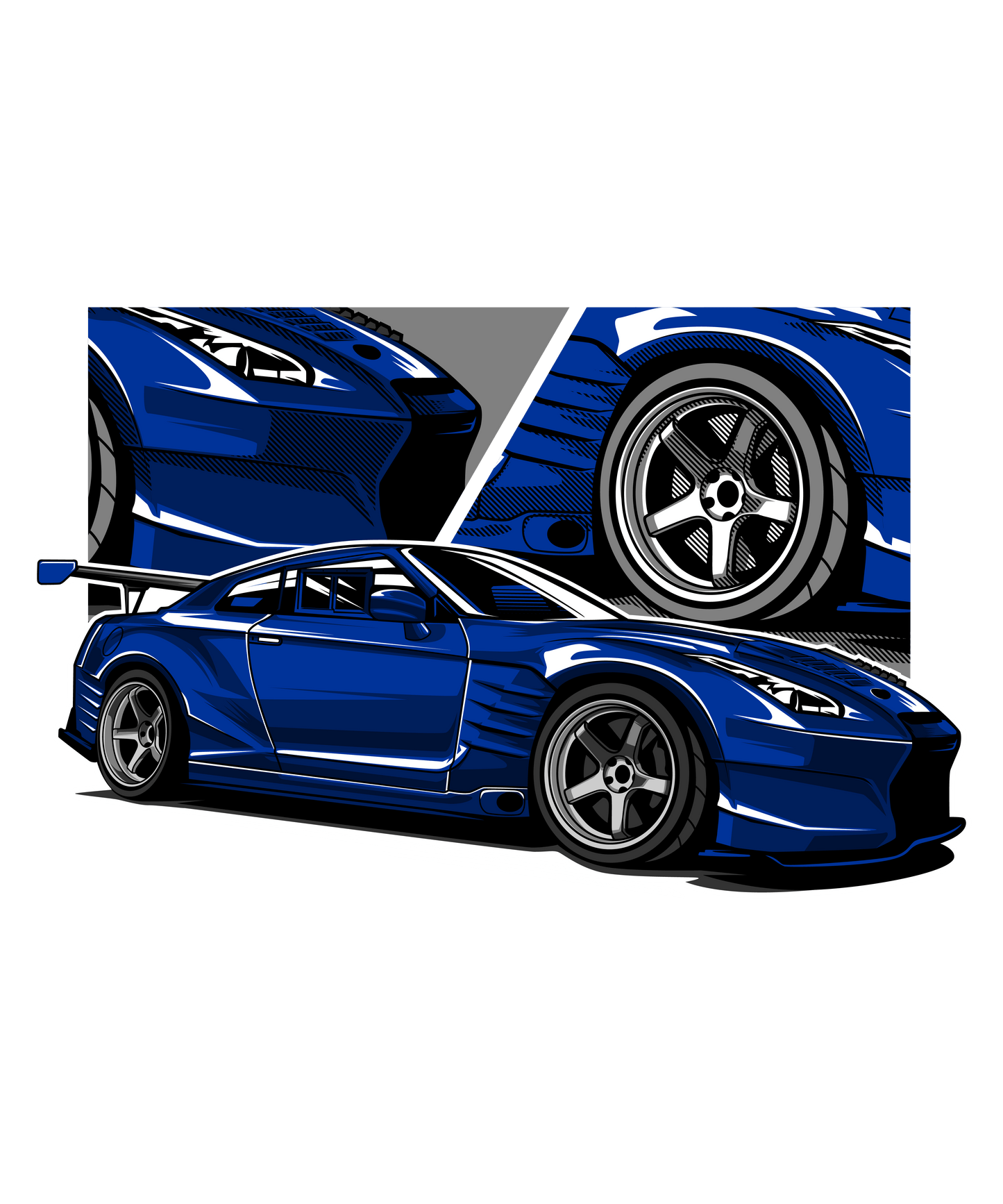 Nissan GTR DTF Transfer