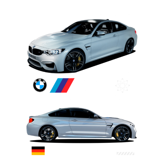 BMW M4 F84 DTF Transfer