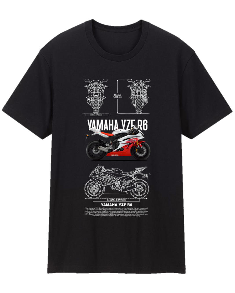 Yamaha YZF R6 Tee Shirt