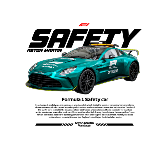 Formula 1 Safety Car DTF Transfer