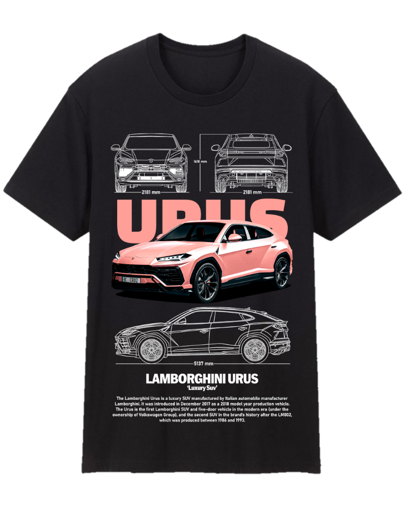 Lamborghini Urus Tee Shirt