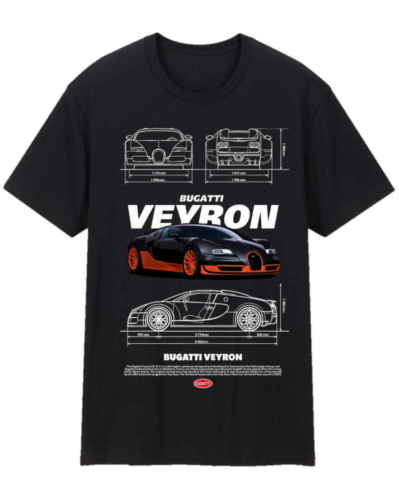 Bugatti Veyron Tee Shirt