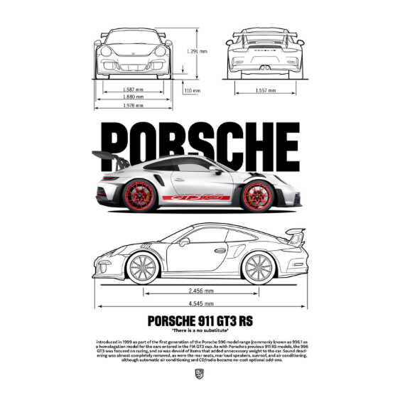 Porsche 911 GT3 RS DTF Transfer