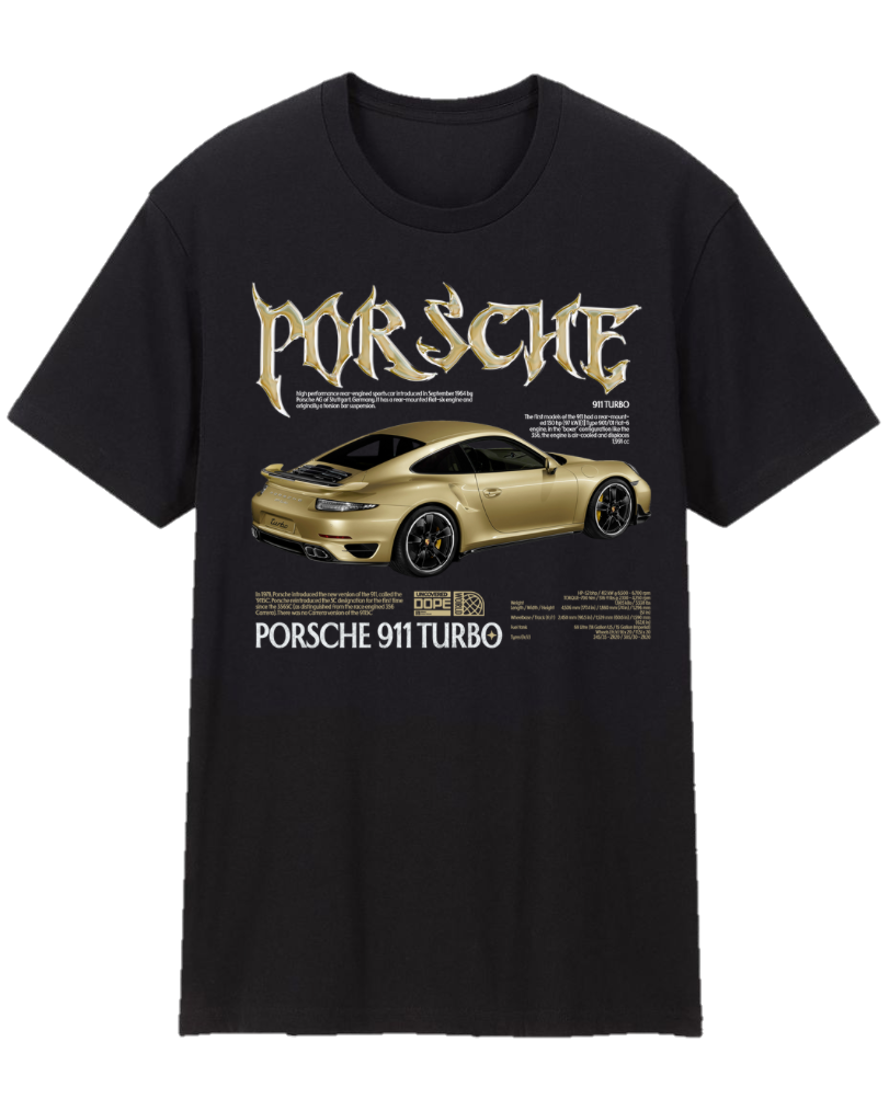 Porsche 911 Turbo Tee Shirt