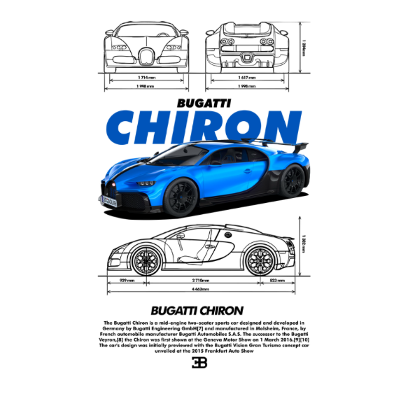Bugatti Chiron Transfer