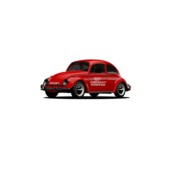 Volkswagen Beetle DTF Transfer