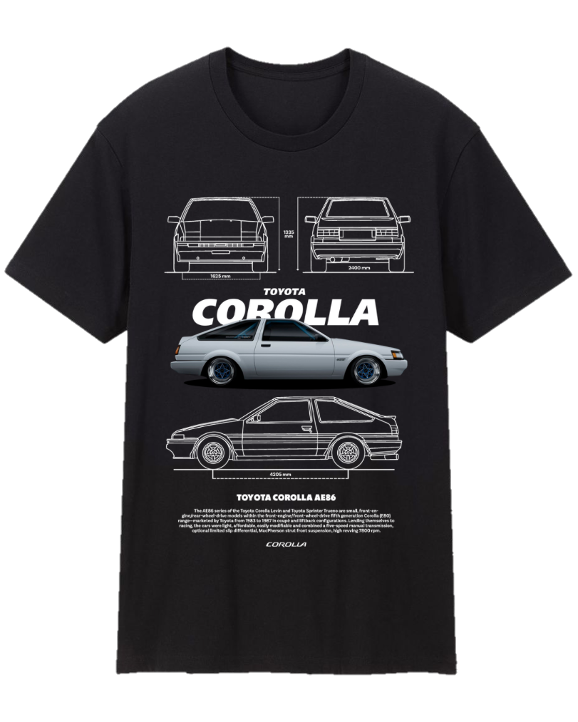 Toyota Corolla AE86 Tee Shirt