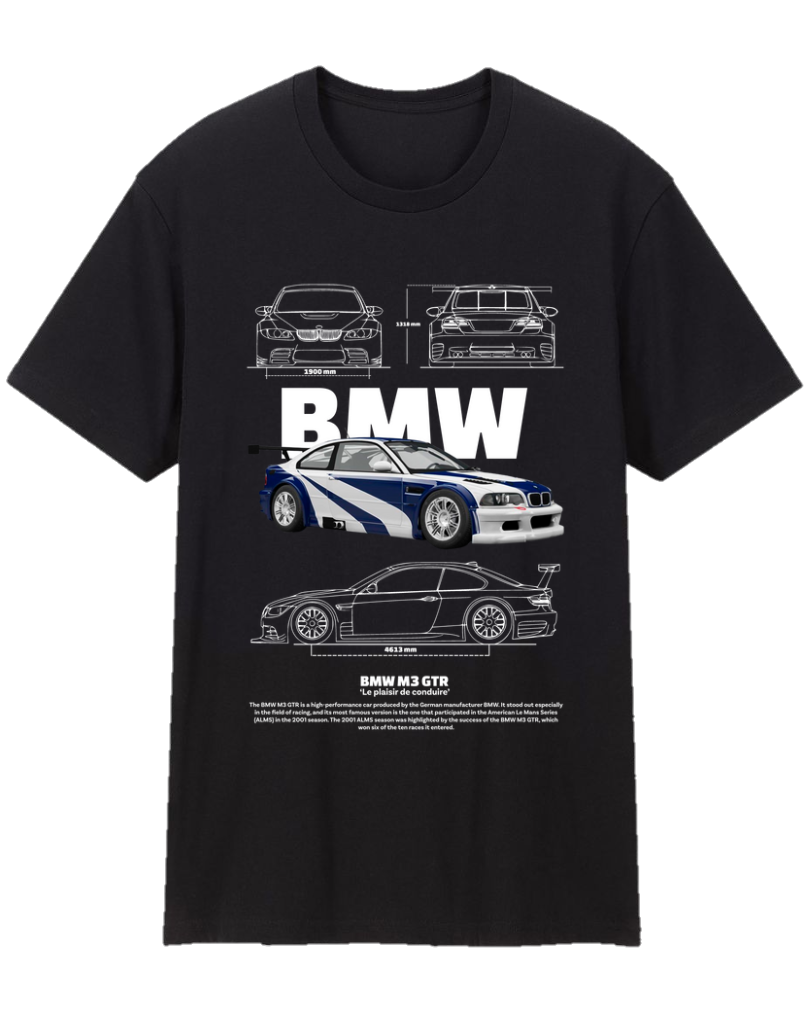 BMW M3 GTR Tee Shirt