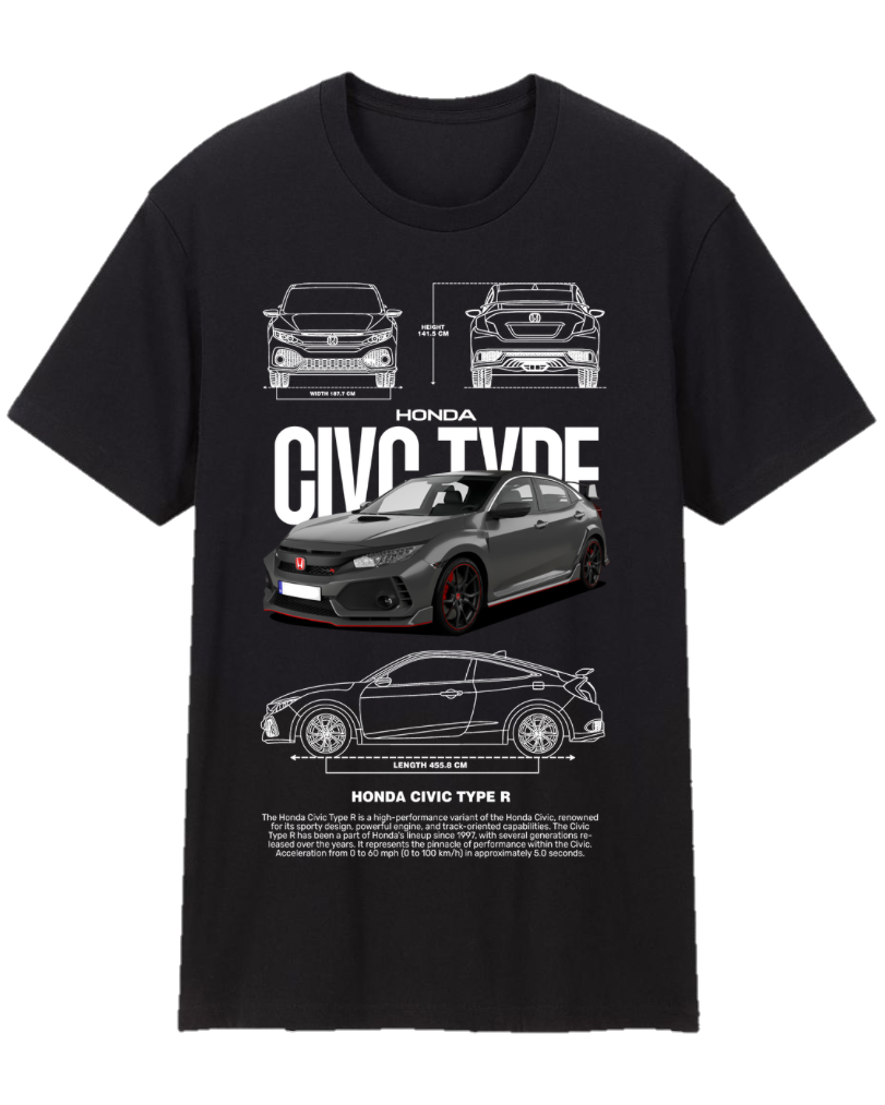 Honda Civic Type R Tee Shirt