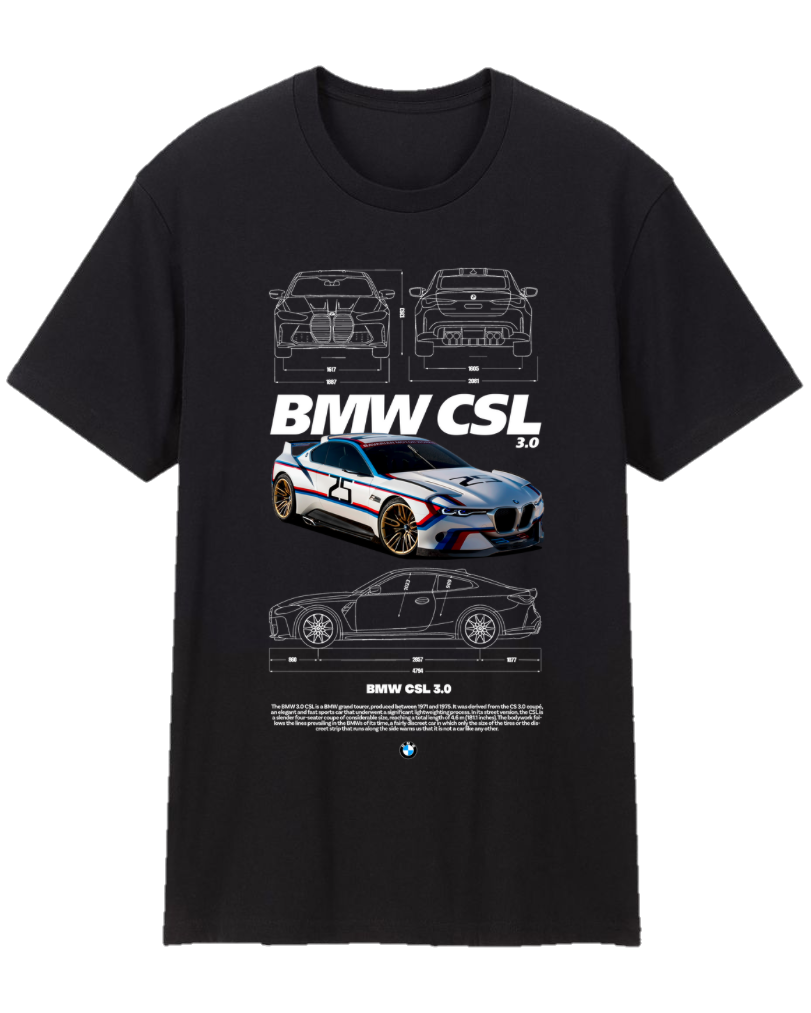 BMW CSL 3.0 Tee Shirt
