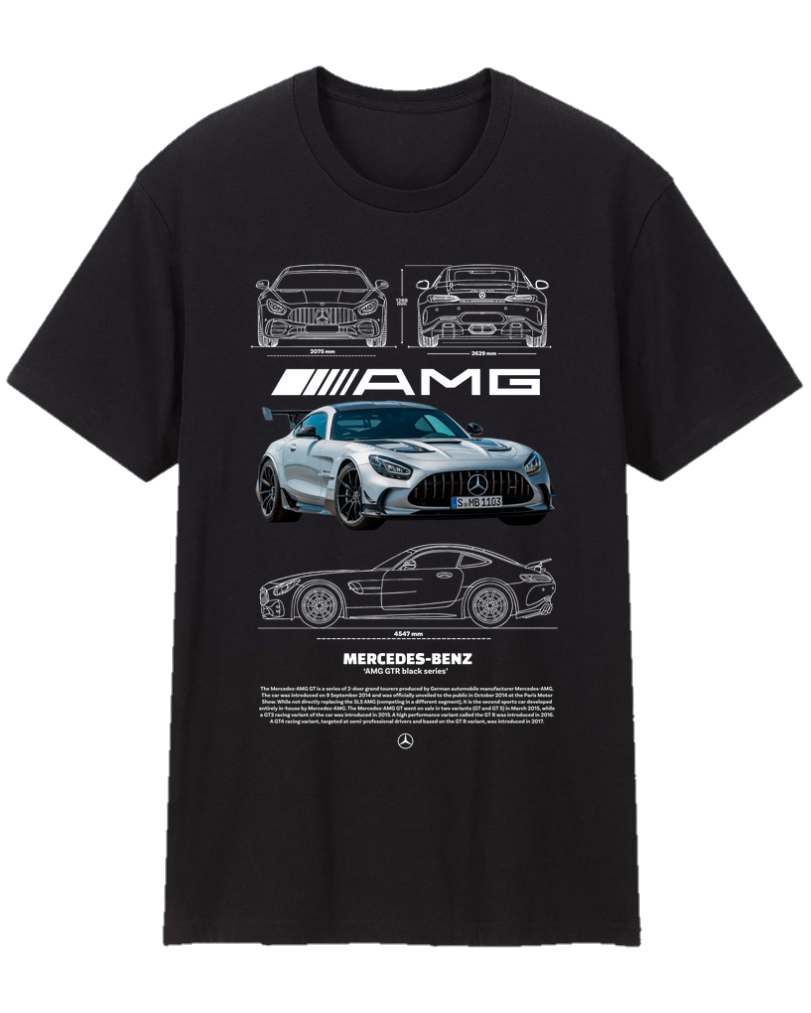 Mercedes Benz AMG GTR Tee Shirt