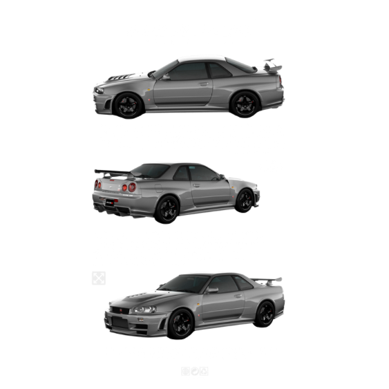 Nissan Skyline GTR DTF Transfer