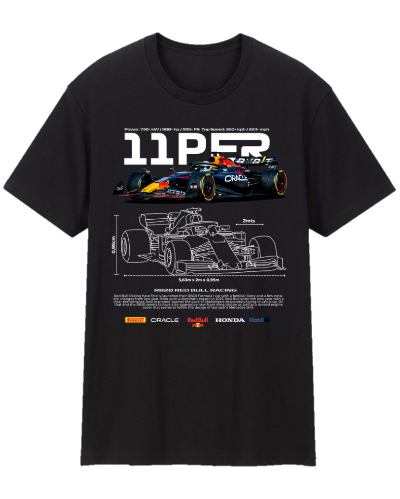 RB20 Red Bull Racing Tee Shirt