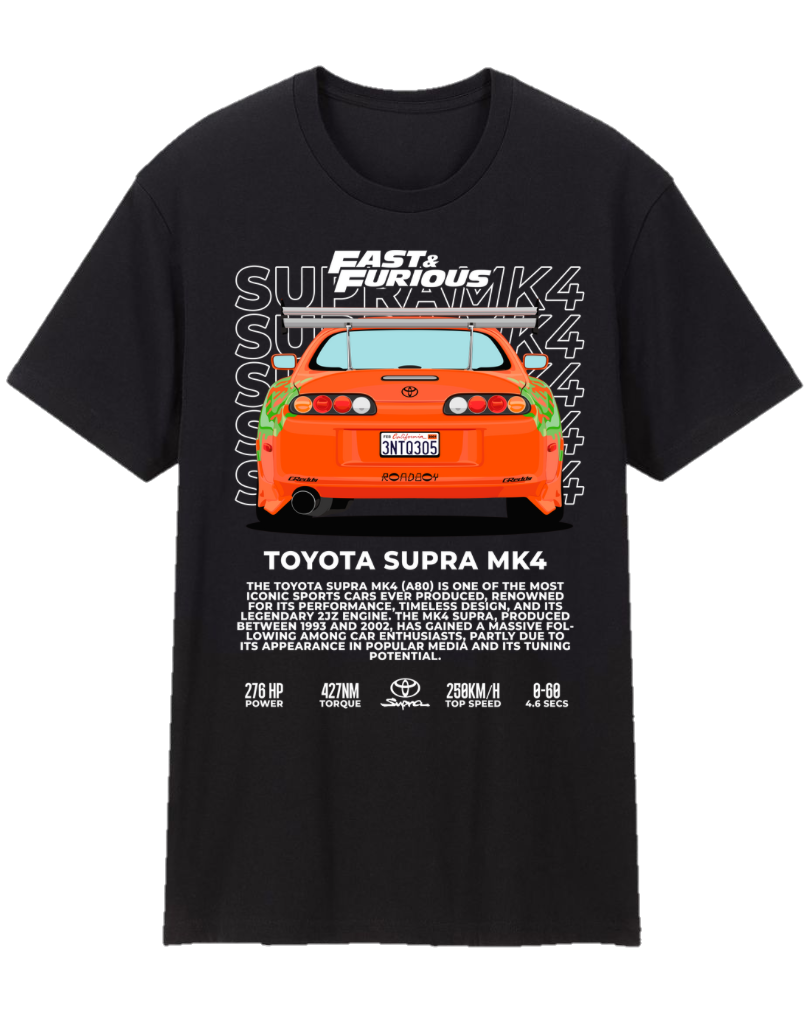 Toyota Supra MK4 Tee Shirt