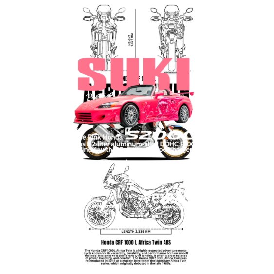 Fast & Furious Suki DTF Transfer