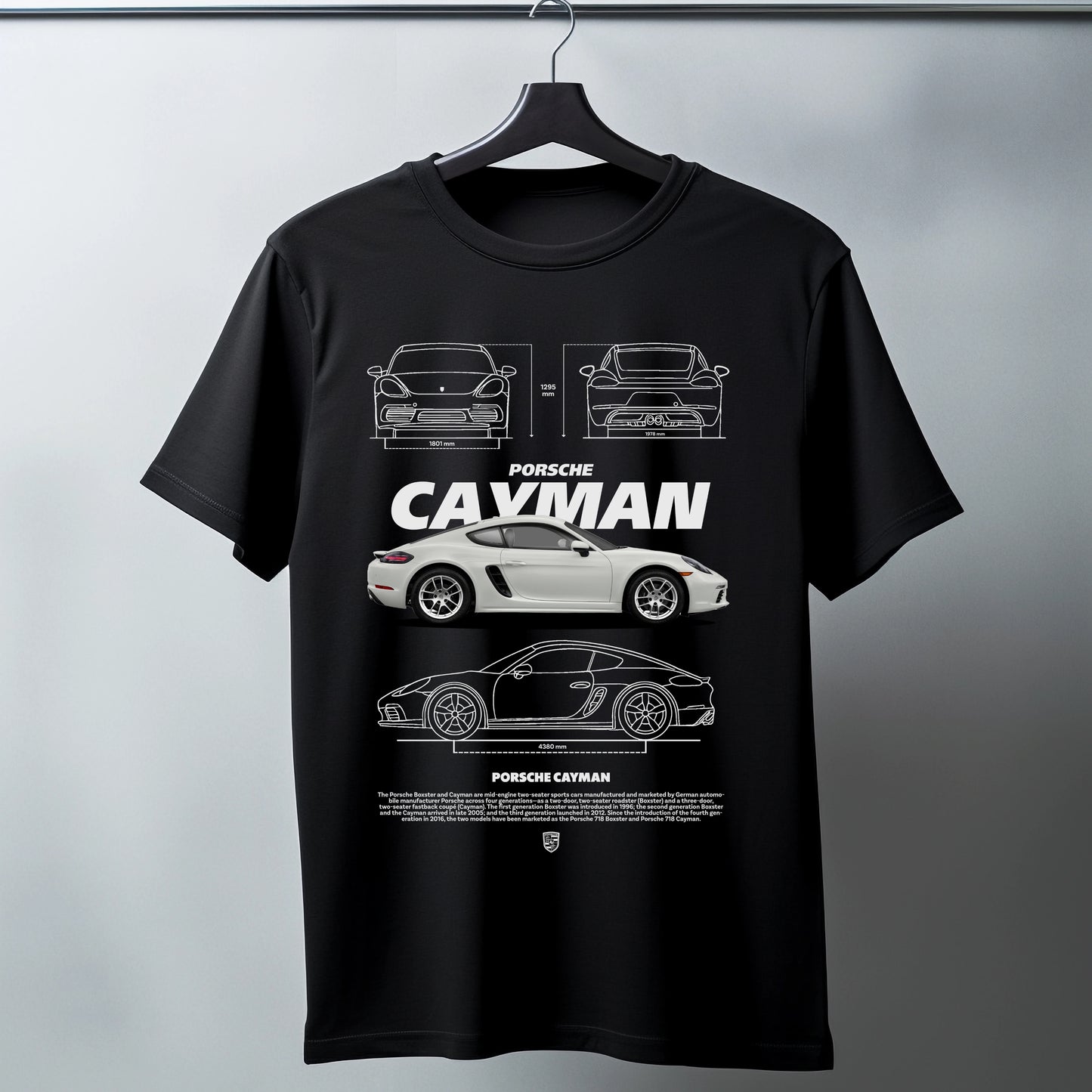 Porsche Cayman Tee Shirt