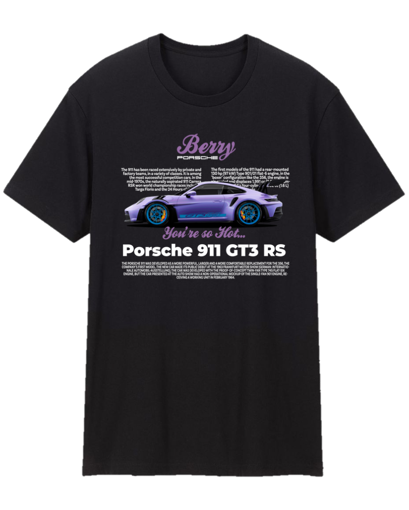 Porsche 911 GT3 RS Tee Shirt