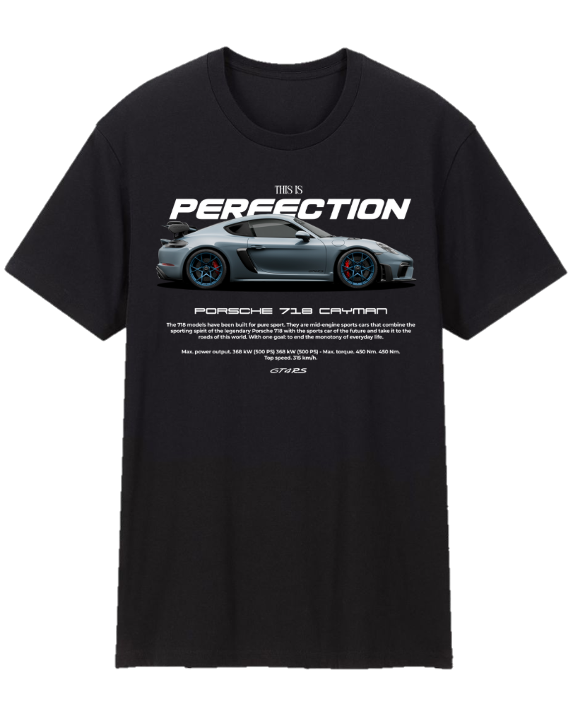 Porsche 718 Cayman Tee Shirt