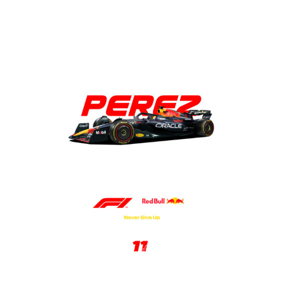Checo Perez Formula 1 DTF Transfer