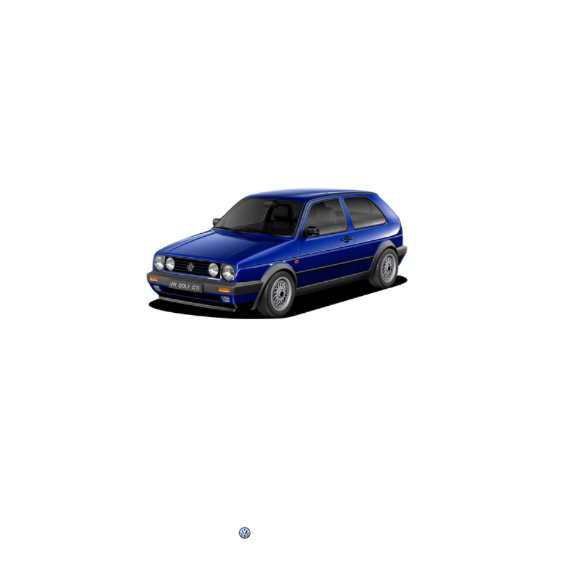 Volkswagen Golf MK2 DTF Transfer