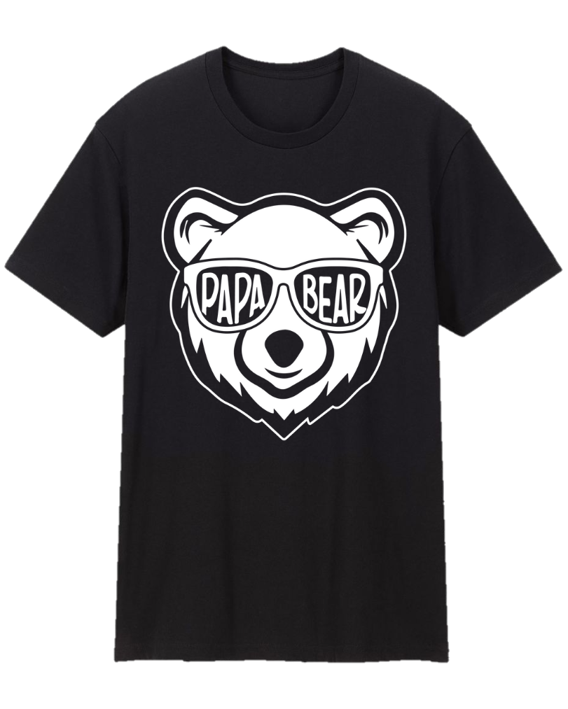 Papa Bear Father Appreciation Tee Shirt