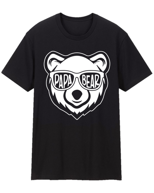 Papa Bear Father Appreciation Tee Shirt