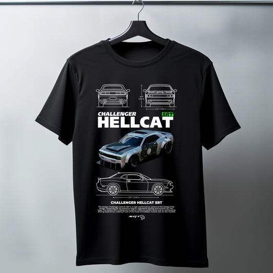 Dodge Challenger SRT Hellcat Tee Shirt
