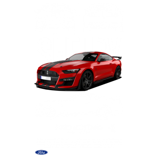 Ford Mustang GT500 DTF Transfer