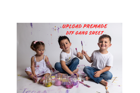 UPLOAD PREMADE DTF GANG SHEET