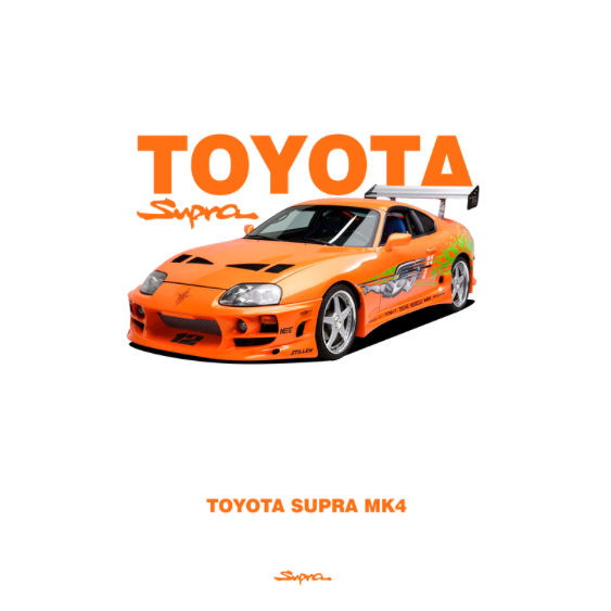 Toyota Supra MK4 DTF Transfer