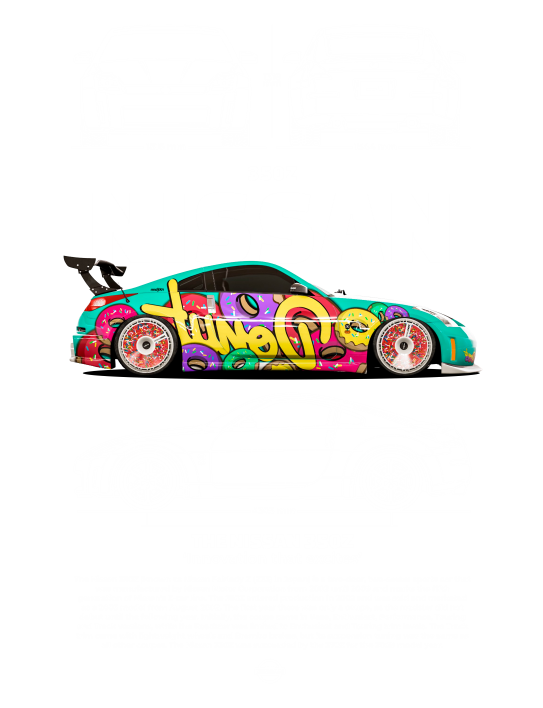 Nissan 350z DTF Transfer