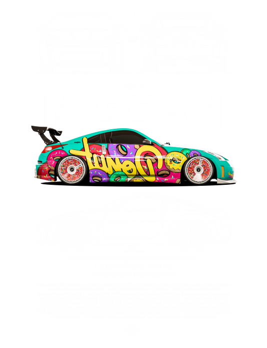 Nissan 350z DTF Transfer
