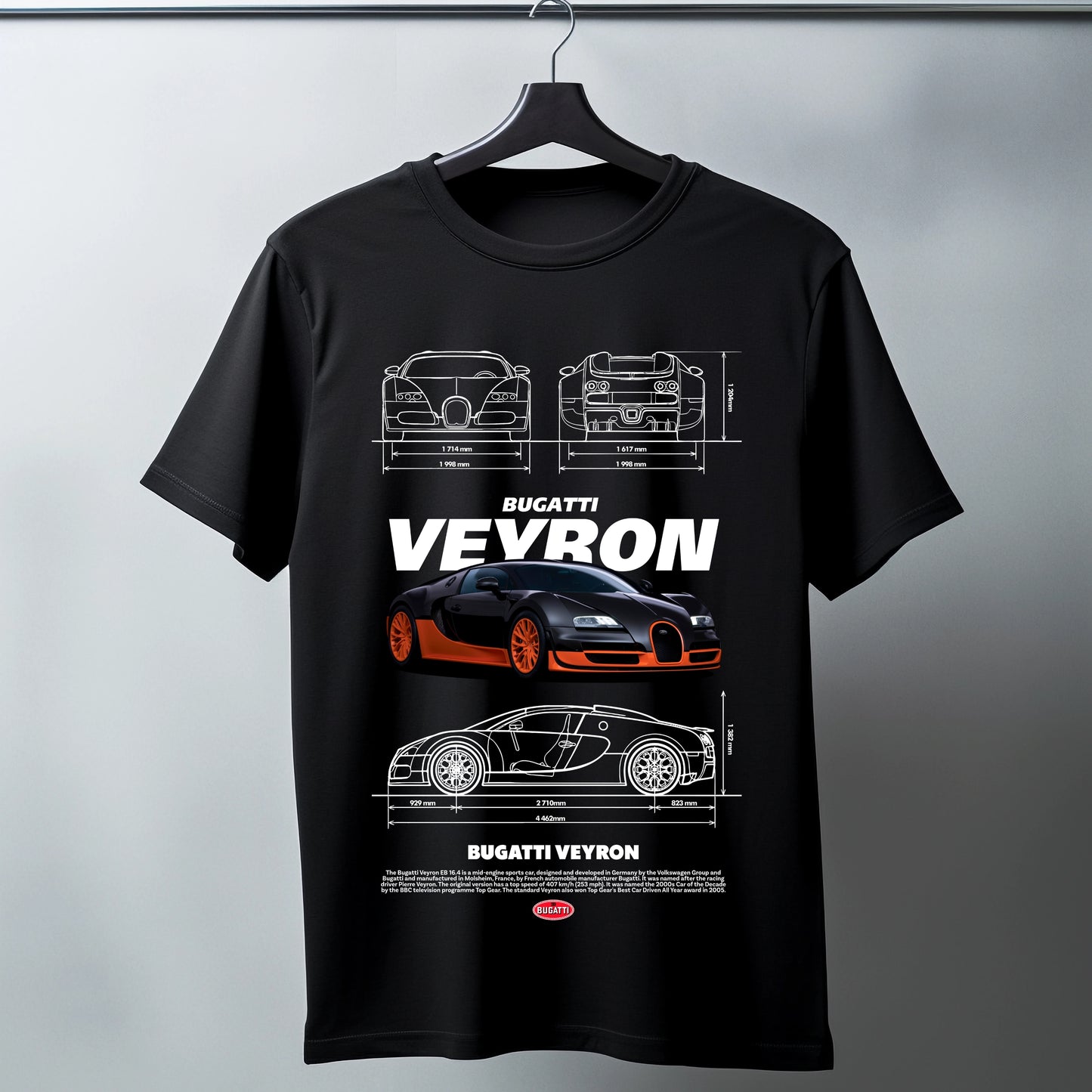 Bugatti Veyron Tee Shirt