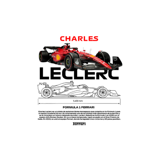 Formula 1 Ferrari DTF Transfer