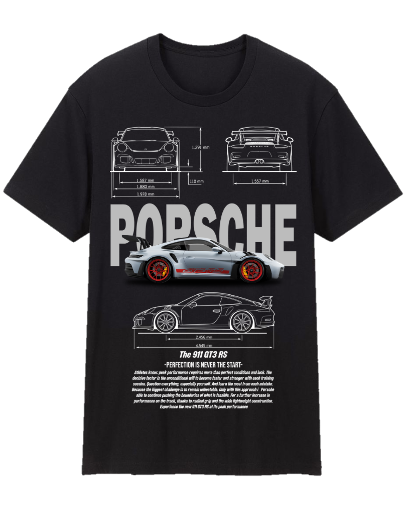 Porsche 911 GT3 RS Tee Shirt