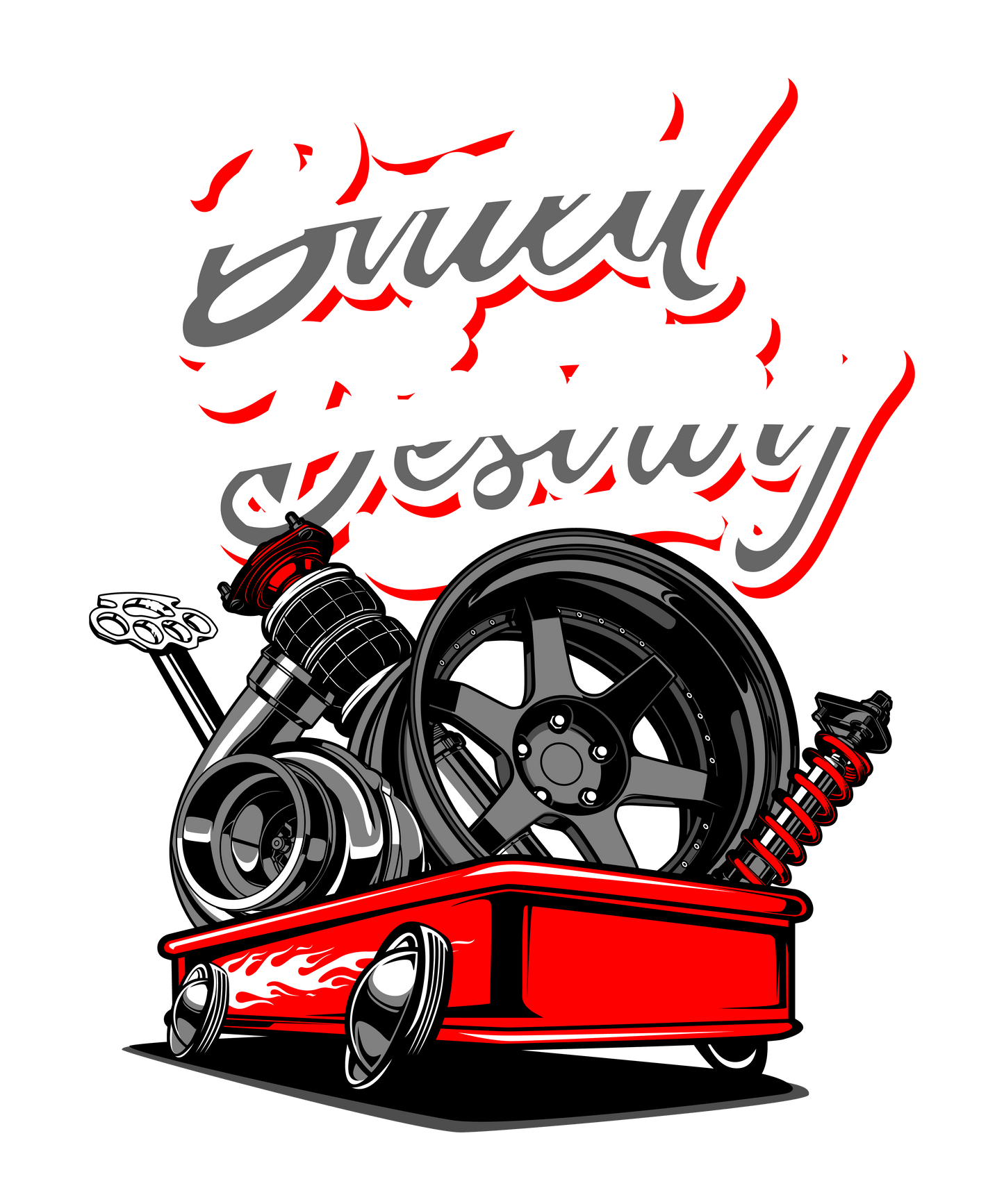 Build & Destroy DTF Transfer