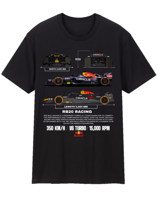 Formula 1 RB20 Racing Tee Shirt