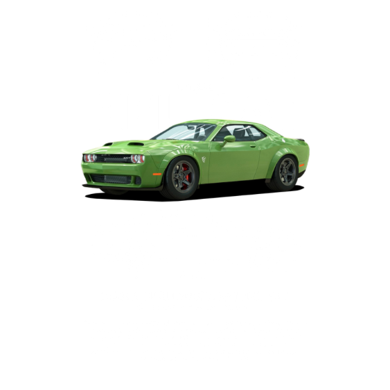 Dodge Challenger Hellcat DTF Transfer