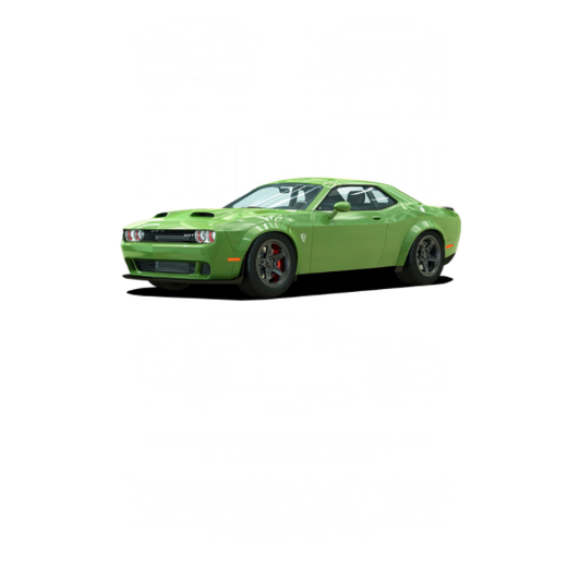Dodge Challenger Hellcat DTF Transfer