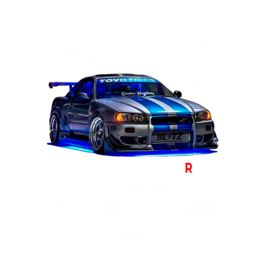 Nissan Skyline GTR R34 DTF Transfer