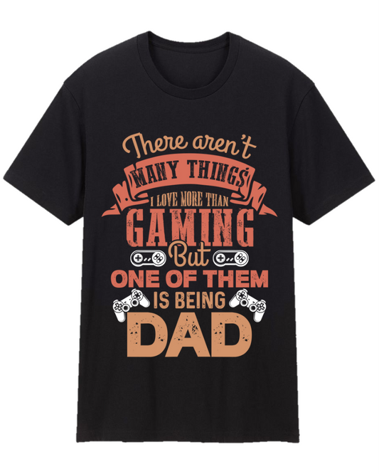 Gamer Dad Father Appreciation Tee Shirt