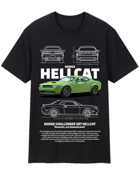 Dodge Challenger SRT Hellcat Tee Shirt