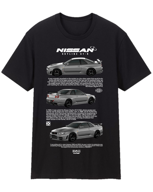 Nissan Skyline GTR Tee Shirt