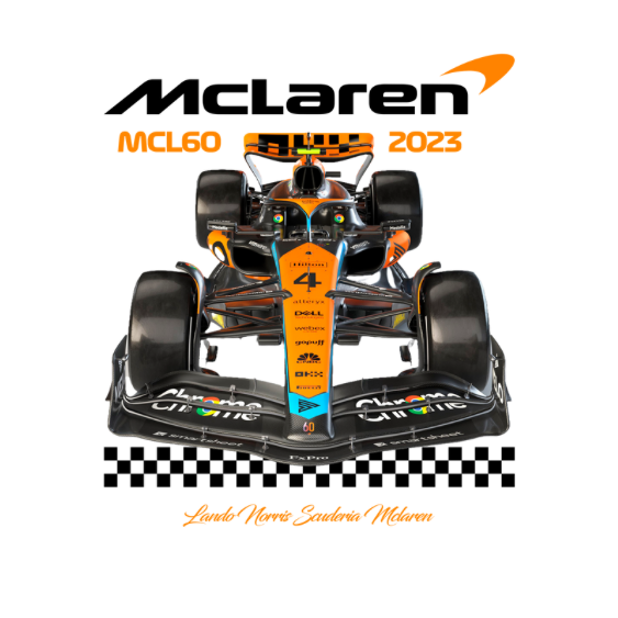 McLaren MCL60 DTF Transfer