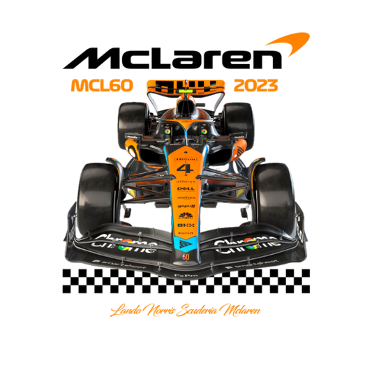 McLaren MCL60 DTF Transfer
