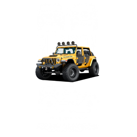 Jeep Wrangler Rubicon DTF Transfer