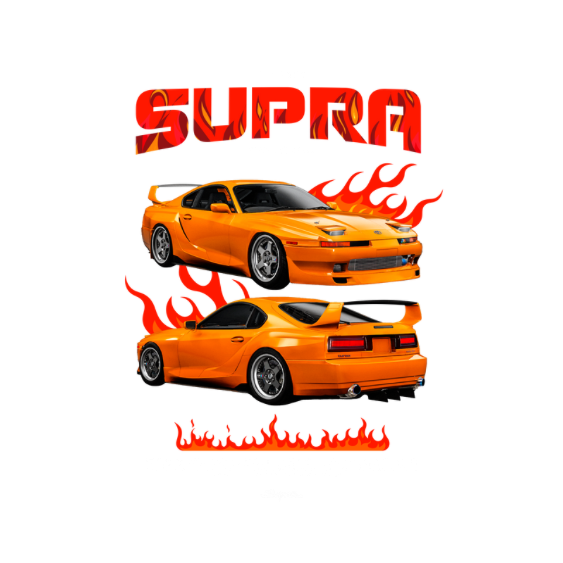 Toyota Supra DTF Transfer
