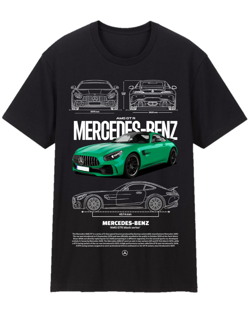 Mercedes Benz AMG GTR Tee Shirt